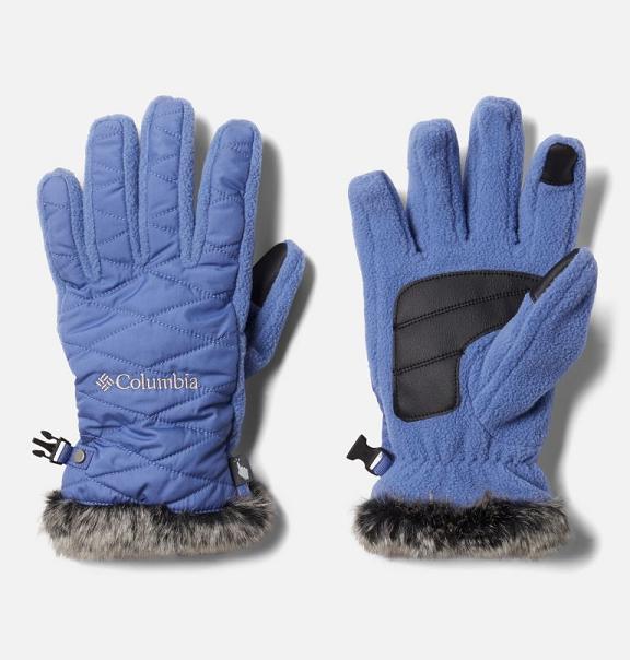 Columbia Heavenly Gloves Blue For Women's NZ45968 New Zealand